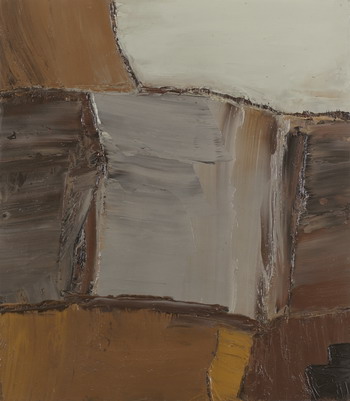 Erminio Tansini. Senza titolo. 2000, olio su tavola, 80 x 70 cm