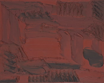 Erminio Tansini. Senza titolo. 2010, olio su tavola, 80 x 100 cm