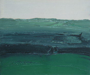 Erminio Tansini. Senza titolo. 1997, olio su tavola, 50 x 60 cm