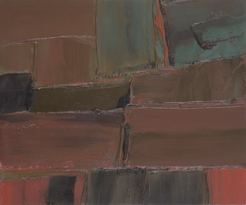 Erminio Tansini. Senza titolo. 2008, olio su tavola, 50 x 60 cm
