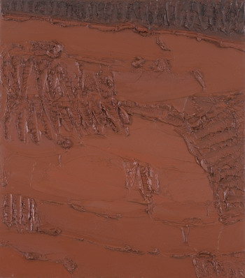 Erminio Tansini. Senza titolo. 2008, olio su tavola, 80 x 70 cm