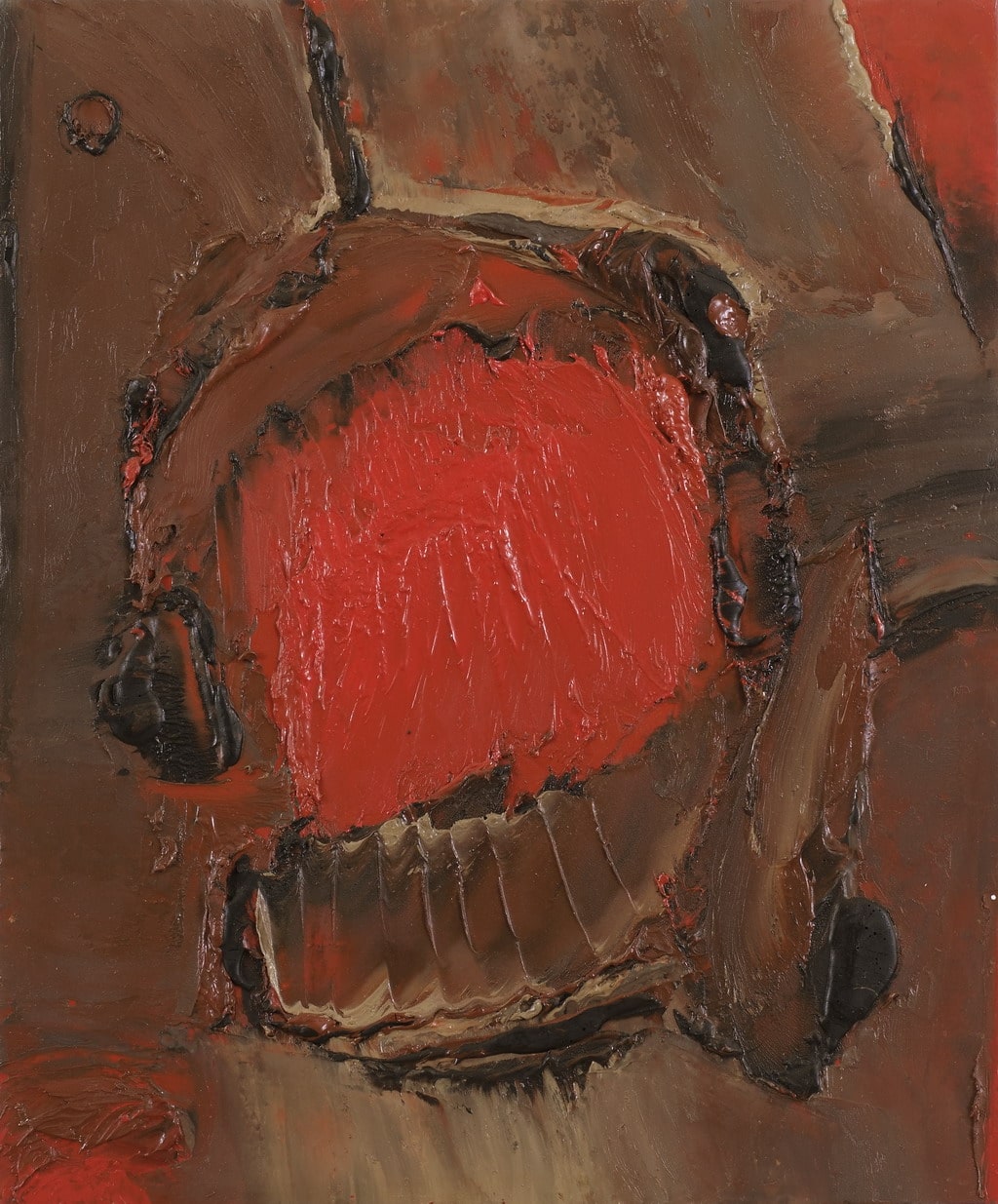 Erminio Tansini, “No Title”, 1999, oil on board, 60x50 cm. Photo by Alessandro Bersani (2008). © Erminio Tansini