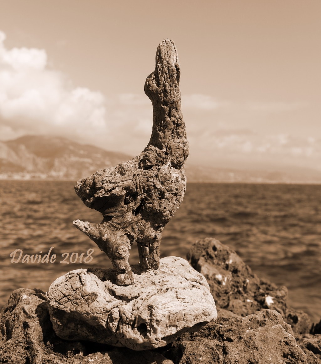 Davide Tansini, “Formas elusivas #13 – Playa de Carnolès” [“Forme sfuggenti #13 – Plage de Carnolès”], Roquebrune-Cap-Martin (Alpes Marítimas, Provenza-Alpes-Costa Azul – Francia), septiembre de 2018. © Davide Tansini