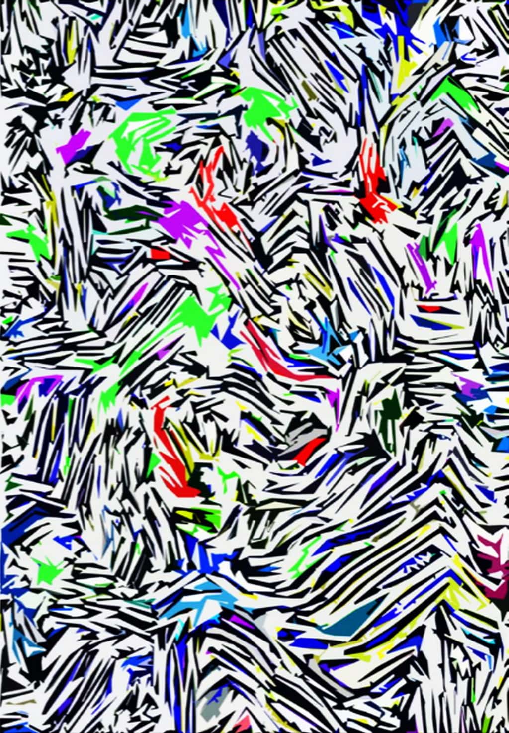 Alberto Besson, “Lost Memories”, 2010, tecnica mista su tela, 100x70 cm