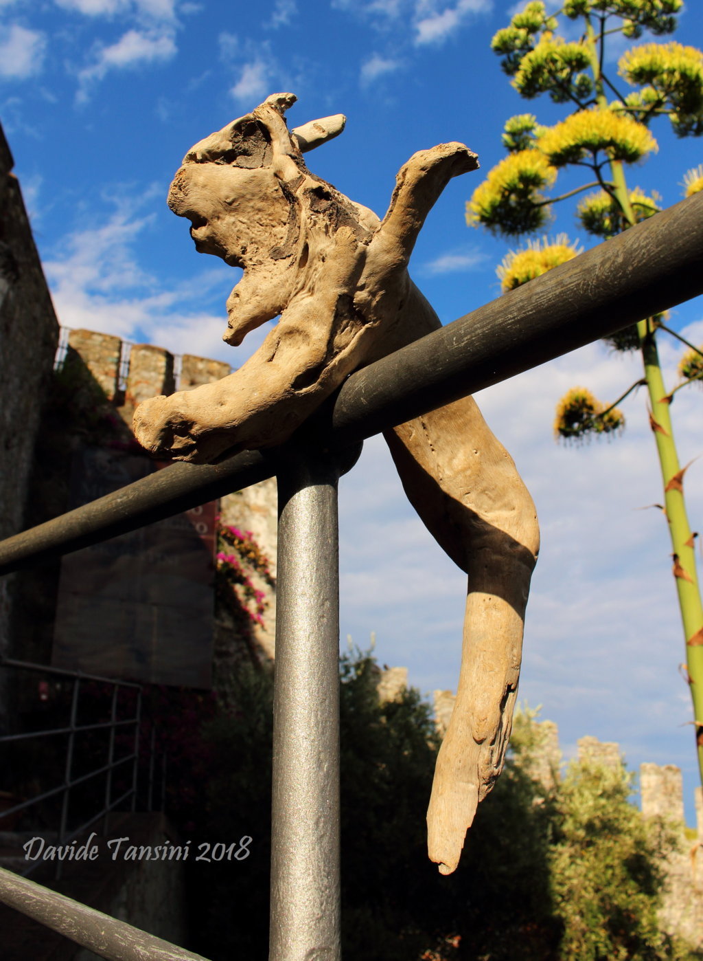 Davide, “Forme sfuggenti #11 – Castello di San Giorgio”, La Spezia (Liguria – Italia), luglio 2018. © Davide Tansini
