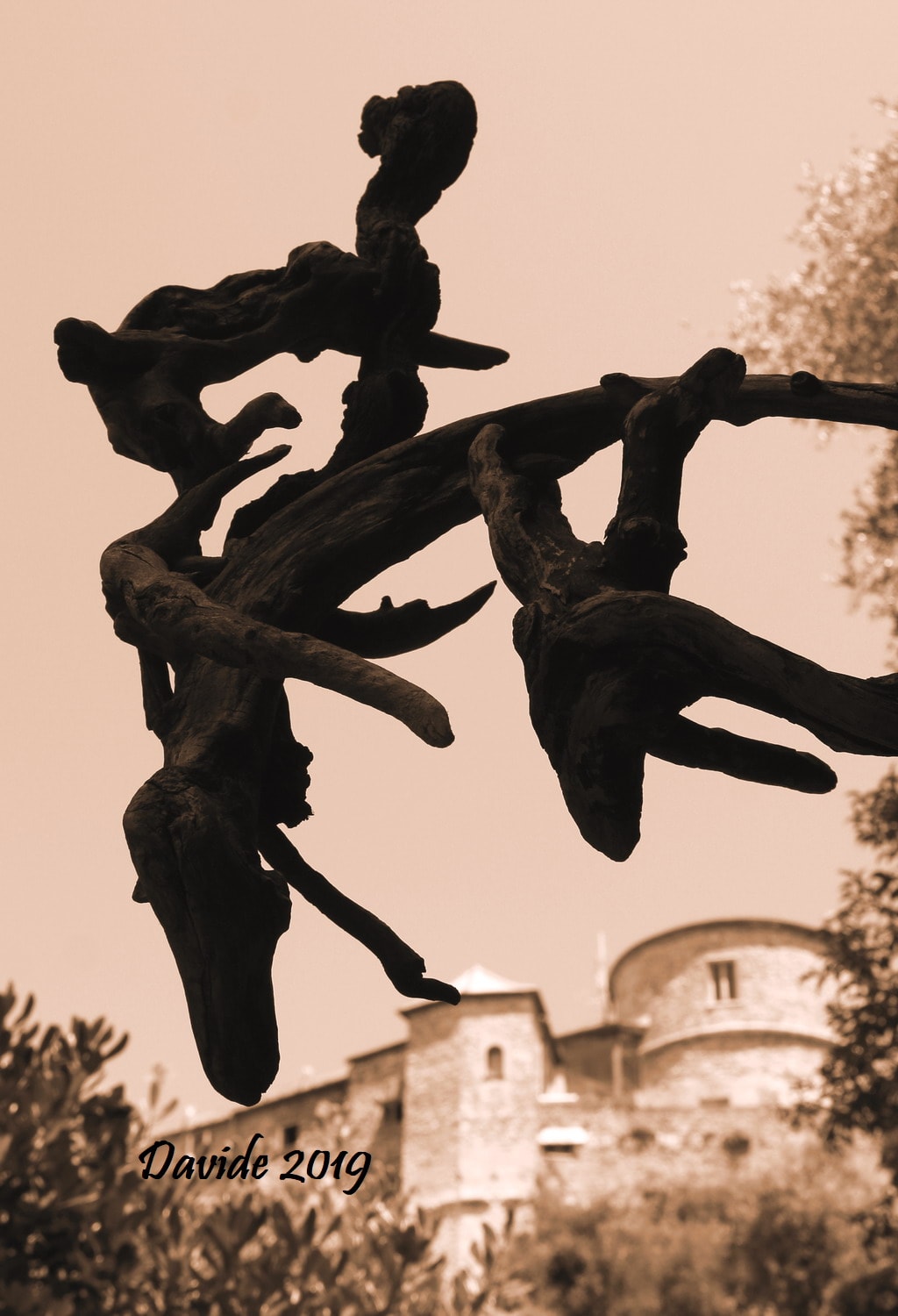 Davide, “Forme sfuggenti #35 – Castello Brown”, Portofino (Genova, Liguria – Golfo del Tigullio, Italia), luglio 2019. © Davide Tansini