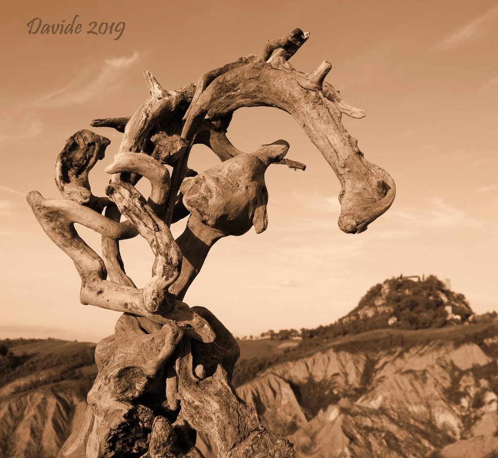 Davide, “Forme sfuggenti #41 – Castello di Canossa”, Canossa (Reggio Emilia, Emilia-Romagna – Val d’Enza, Italia), settembre 2019. © Davide Tansini