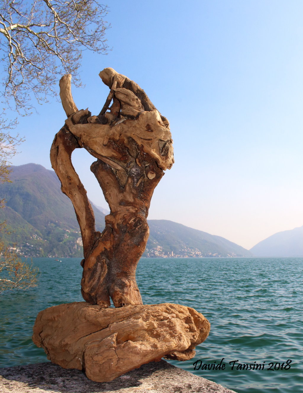 Davide, “Forme sfuggenti #6 – Lago di Lugano”, Lugano (Ticino – Svizzera), aprile 2018. © Davide Tansini