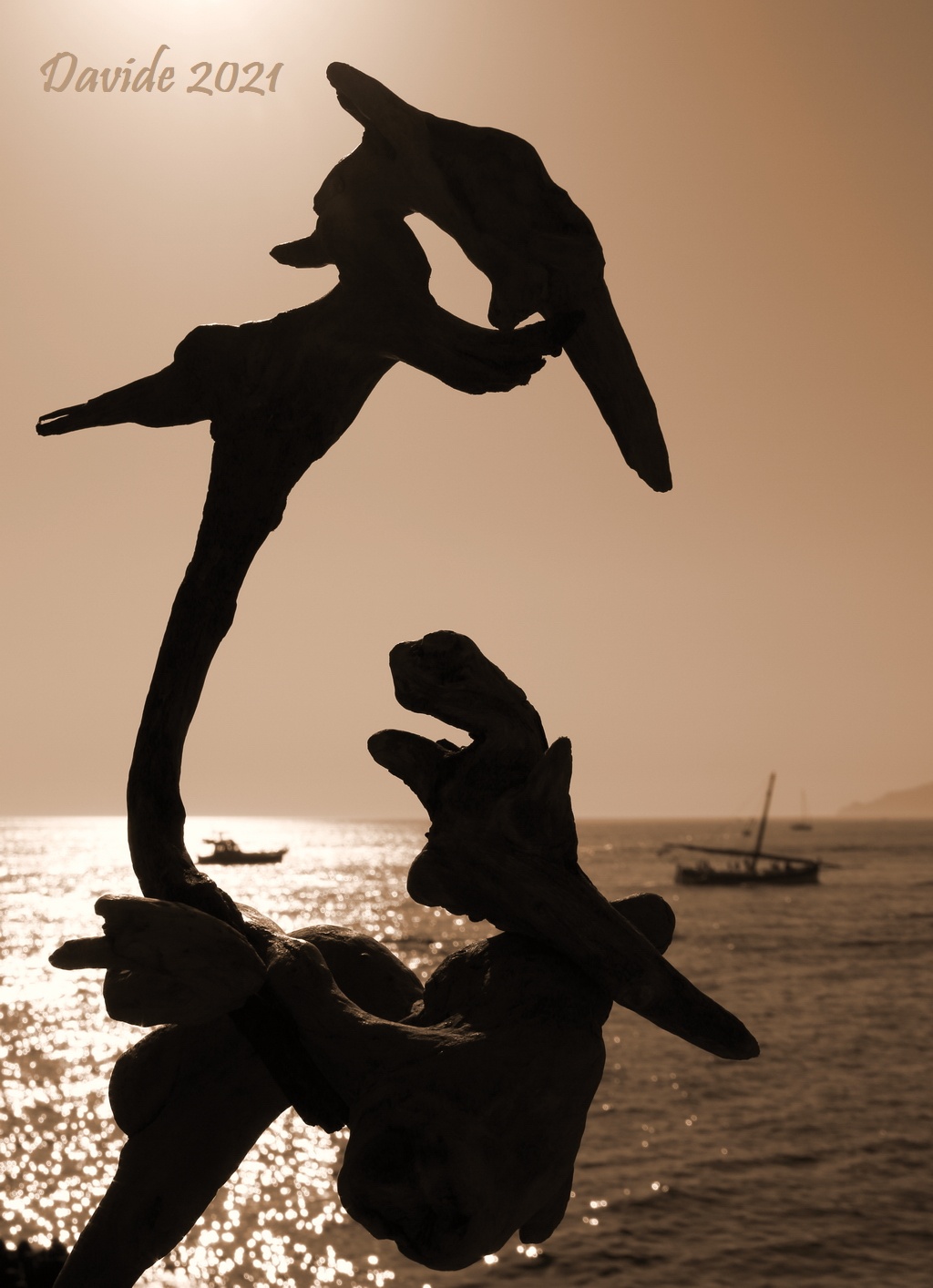 Davide, “Forme sfuggenti #80 – Baia delle Favole”, Sestri Levante (Genova, Liguria – Golfo del Tigullio, Italia), agosto 2021. © Davide Tansini