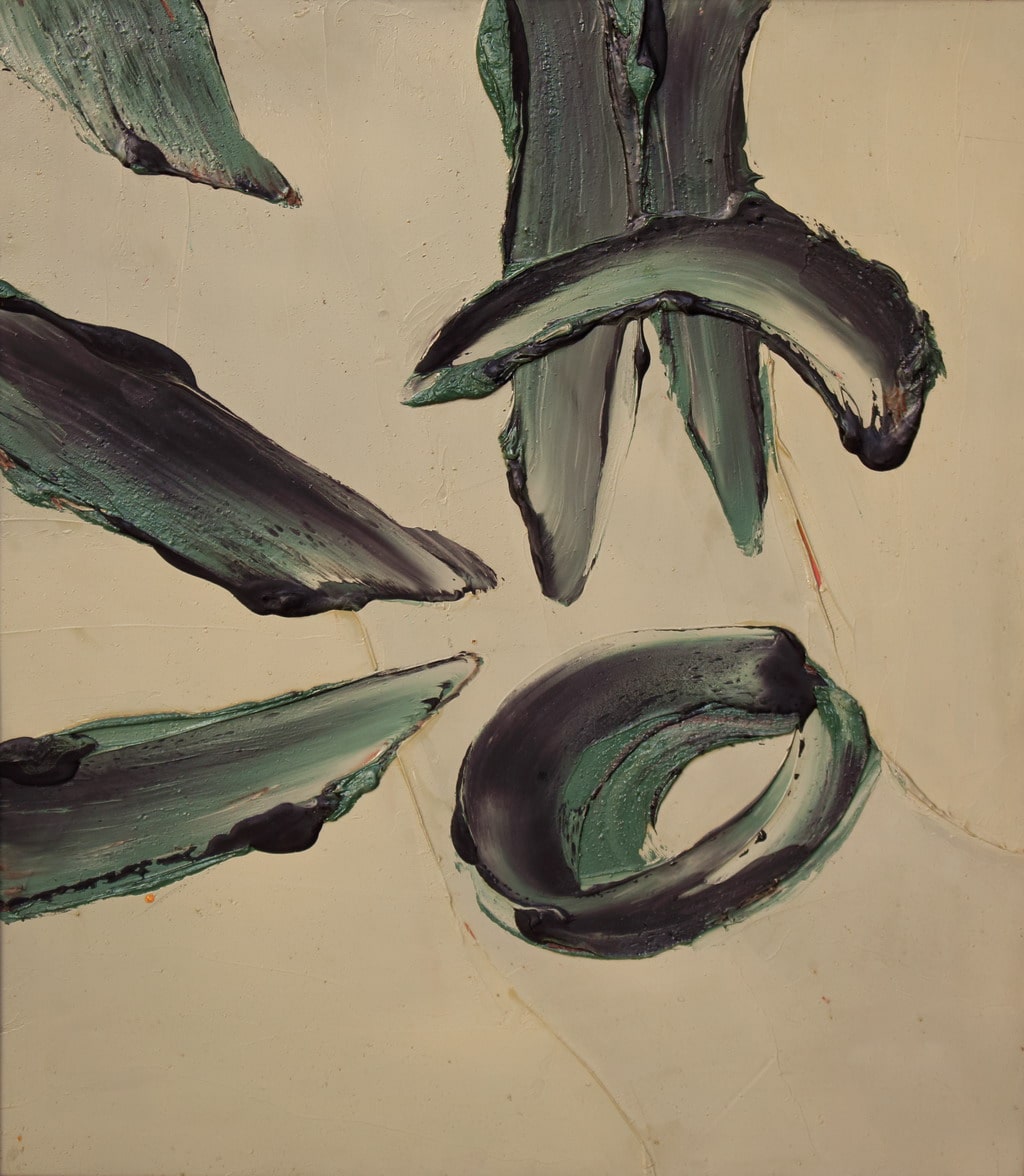 Erminio Tansini, “Senza titolo”, 2000, olio su tavola, 80x70 cm. © Erminio Tansini