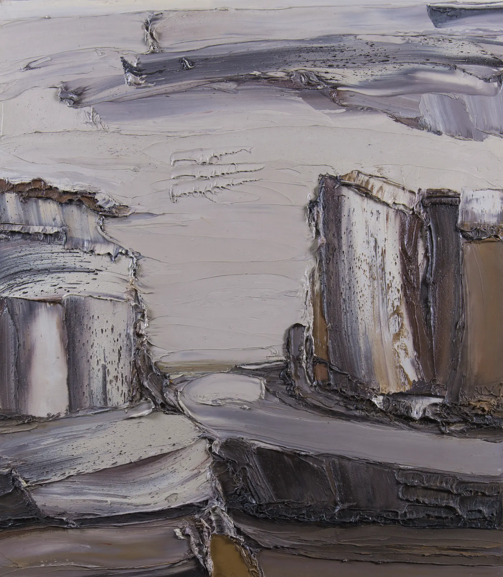 Erminio Tansini, “Senza titolo”, 2010, olio su tavola, 80x70 cm. © Erminio Tansini