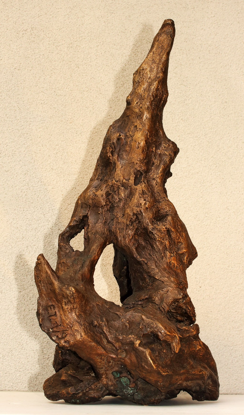 Erminio Tansini, “Senza titolo”, 2015, bronzo, 50x28x22 cm. © Erminio Tansini