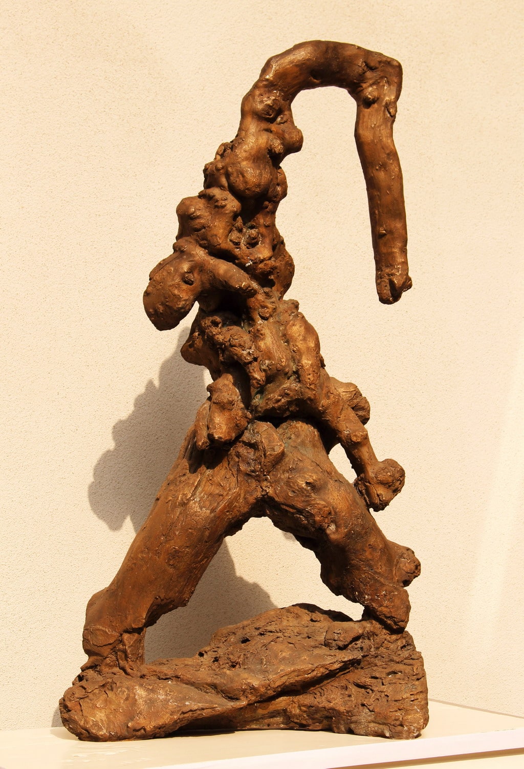 Erminio Tansini, “Senza titolo”, 2016, bronzo, 90x26x46 cm. © Erminio Tansini