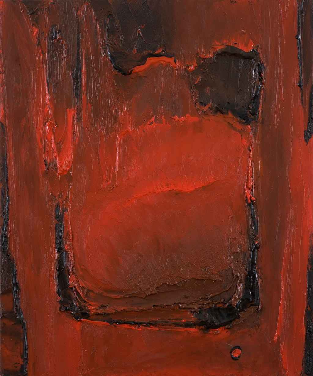 Erminio Tansini, “Senza titolo”, 2000, olio su tavola, 60x50 cm. Fotografia di Alessandro Bersani (2009). © Erminio Tansini